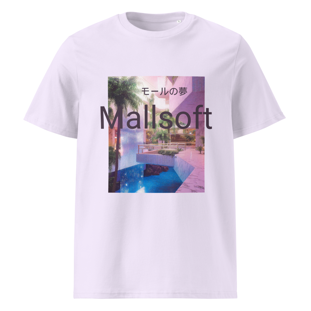 Mallsoft Vaporwave Mall Atrium Organic Tee T-Shirt