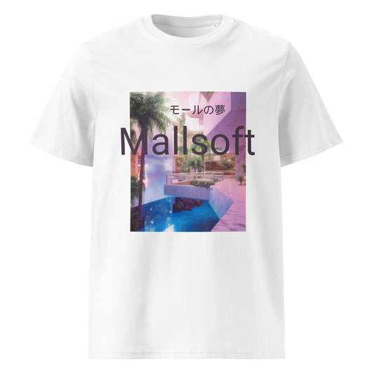 Mallsoft Vaporwave Mall Atrium Organic Tee T-Shirt